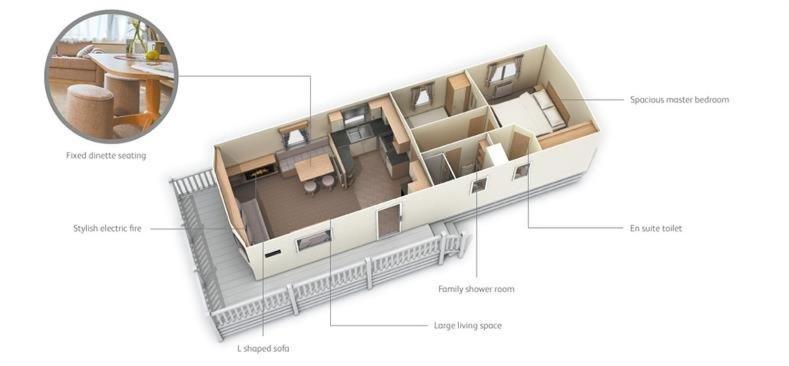 The Burrows Holiday Caravan, Seal Bay Selsey Exterior foto