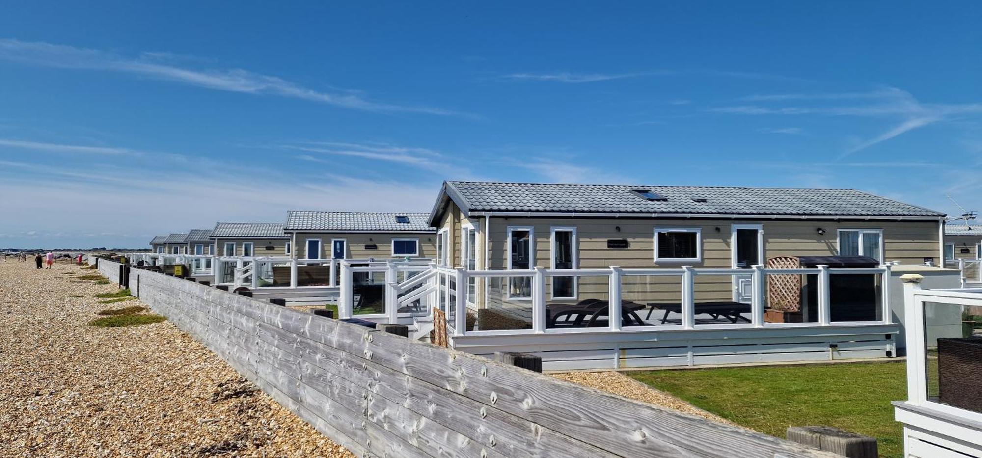 The Burrows Holiday Caravan, Seal Bay Selsey Exterior foto